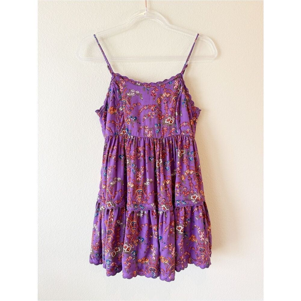 Urban Outfitters Floral Tiered Babydoll Dress